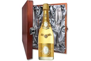 Louis Roederer Cristal Brut Vintage and Flutes in Wooden Presentation Box