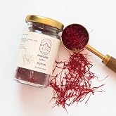 Kangina S&uuml;per Negin Safran - &Ouml;d&uuml;ll&uuml; Afganistan Herat Hasadı -%100 Saf Premium A+ Kalite - Yemek ve &Ccedil;ay İ&ccedil;in Doğal Aroma (5 Gr