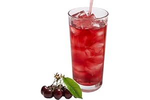 LUXOFIT DEUTSCHLAND Black Forest Cherry Flavour Extremely Rich Drink Powder for Isotonic Sports Drink Energy Drink ISO Drink Electrolyte Drink Wellness Drink (333 g)