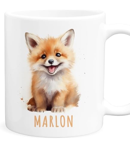 Personalisierte Tasse Mit Namen Tina – Motiv Color Paint, Weiß, 200 Ml, Spülmaschinenfest, Thermo-Transfer-Druck