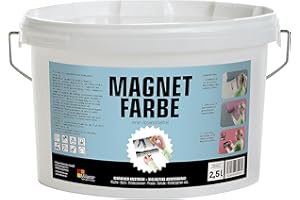 Milacor Magnetfarbe für Innen grau, 2,5 Liter