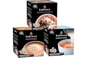 Kabioca Coffret Découverte Compatible Dolce Gusto - 48 Capsules Végétales