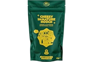 NOTORIOUS NOOCH CO|Nutritional Yeast Flakes - Immature Cheese Flavour | Gluten Free Vegan Nooch | Non GMO 80g