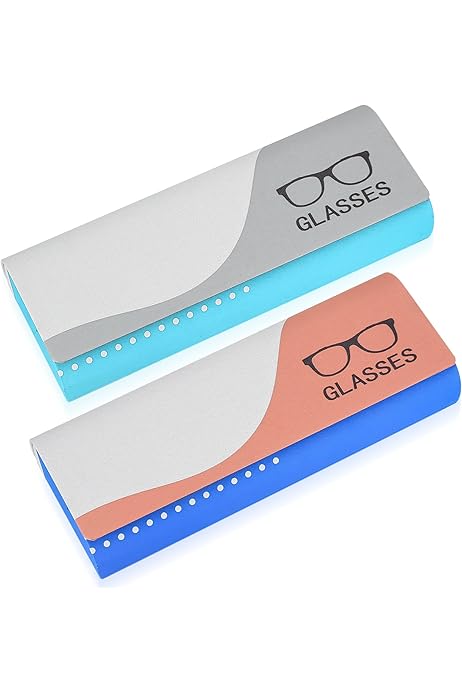 Custodie Per Occhiali 4 Pezzi - Rigide, Con Panno E Cacciavite, 4 Colori, Portatili - Foto 13