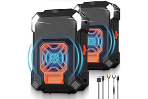 AUTOUTLET Repellente ad Ultrasuoni per Auto 18-36kHz,Supporta USB/Alimentazione Elettrica dell'auto 12V,Funzione di Avvio/Arresto Automatico,Ultrasuoni per Topi con Luce LED,2 Pezzi