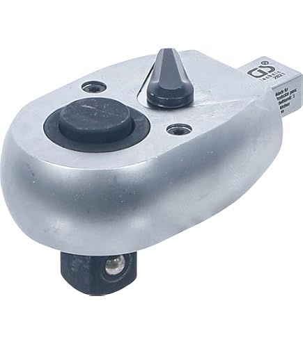 HAZET 6404-1 Einsteck-Umschaltknarre – Verchromt, Bis 300 Nm, Für Profi-Werkzeug