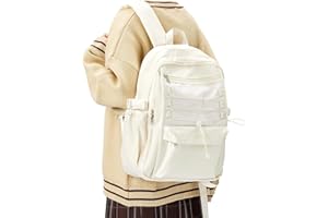 WEPOET Zaino Scuola Media Ragazza,Zaino Scuola Superiore Ragazzo,Zaino Universita Donna Resistente all'acqua Zaini Scuola Cartella Adolescent