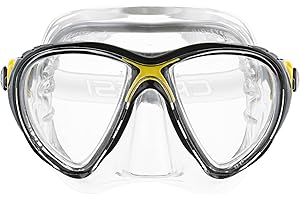 Cressi Big Eyes Evolution Mask - Revolutionary Adult Diving and Snorkeling Mask, One Size
