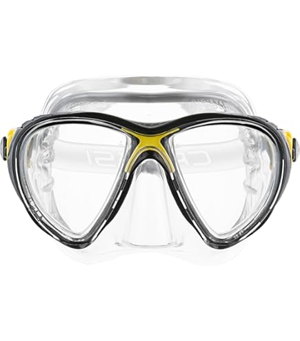 Cressi Masque De Plongée Evo Big Eyes Noir | Diveinn