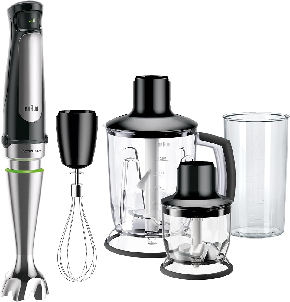 Braun MultiQuick MQ 700 Soup Multiquick 7 el mikseri (1000 Watt) siyah