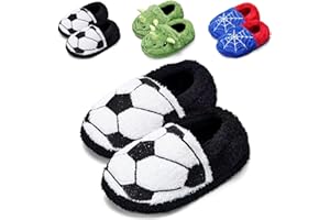 WateLves Kids Cute Bunny Unicorn Cat Girls Boys Slippers - Children's Closed-back Warm House Anti-slip Fluffy Slippers