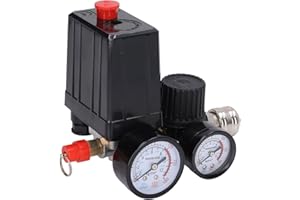 SHANRYA Pressostato, valvola di controllo del compressore d'aria a 4 fori 220V 380V 90-120PSI per la sostituzione