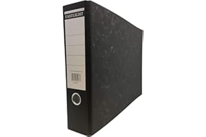 Plastoreg Lever Arch File, A3 Landscape, Black, Pack of 2