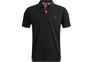 SwissWell Herren Kurzarm Poloshirt Atmungsaktiv T-Shirt Golf Sommer Poloshirts Männer Business Arbeits T Shirt Polohemd