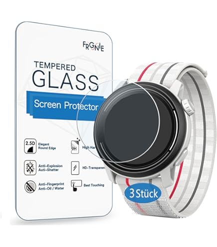 Savvies Vetro Temperato Per Coros Apex Pro (3 Pezzi) – Protezione Schermo 9H, Anti Graffio E Anti Impronta, Facile Installazione