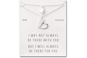 Philip Jones Mother Daughter Piece of My Heart Necklace Set