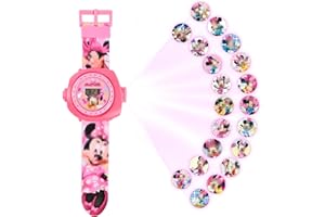 DOCHKA Reloj Digital para Niños, Reloj de Pulsera con Proyector, Reloj de Pulsera con Proyector Digital, Reloj de Pulsera Infantil para Niños, Niñas