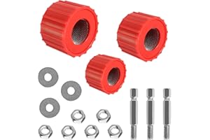 WGDVVJV Copper Pipe Cleaner Drill Attachment - 3 Pcs Tube Cleaning Brush for Copper Pipes