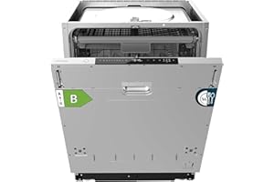 Cecotec Lave-vaisselle Intégrable 60cm Bolero Aguazero 8001 Full BI B. 14 couverts, 8 programmes, Basse consommation, Moteur Inverter Plus, 3ème panier, Contrôle tactile, O2 Dry, Filtre antibactérien