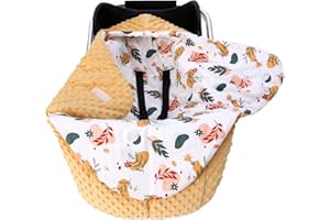 AMO NENES Coperta Invernale per Neonati - Sacco Universale per Passeggino, Seggiolino Auto, Ovetto - Calda Coperta Fasciatoio in Cotone (Pornografico)