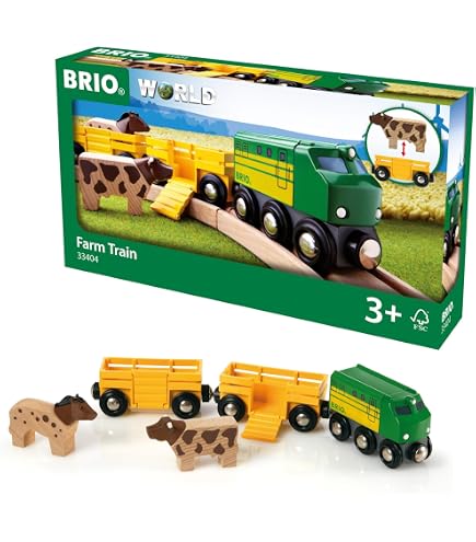 Train de Voyageurs BRIO - Circuit en bois - Ravensburger - Mixte dès 3 ans pas cher