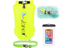 JODSEN Boa di Nuotata,Galleggiante da Nuoto Selvaggio,Gonfiabile Traino Sacca Stagna Custodia per Telefono Impermeabile,per Nuotatori Triatleti Snorkeling,Nuoto In Acque Libere,Bolla Altamente Visibile