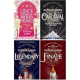 Once Upon a Broken Heart [Hardcover], Caraval, Legendary, Finale By Stephanie Garber 4 Books Collection Set