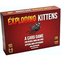Asmodee Exploding Kittens: A Card Game About Kittens and Explosions and Sometimes Goats, Englisch