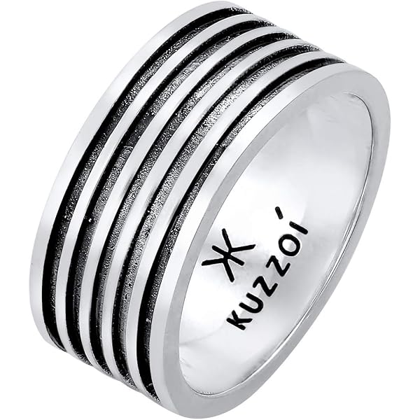 Anello astratto in zircone: fascia intrecciata in argento Anello astratto in zircone: fascia intrecciata in argento