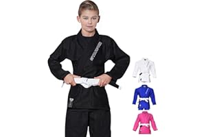 Starpro - Jiu Jitsu, BJJ Gi pré-rétréci pour enfants Evolve uniforme - Plusieurs tailles et couleurs - Jujitsu Gi, Gi BJJ léger, Jiu Jitsu Gi, Juijitsu Gi, Gi BJJ, BJJ Gi Junior