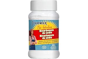 Starwax The Fabulous Bicarbonato de Sodio 500gramos - Limpiador Multiusos. Elimina la Grasa, el Mal Olor, y el Moho. Antioxidante