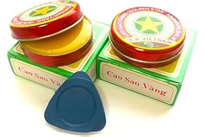 GOLDEN STAR BALM 20g Golden Star Aromatic Balm (2x10g) - Naturheilmittel Ätherische Öle + Öffner