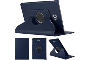 SWEIMEN Giratoria Funda para Samsung Galaxy Tab A 10.1 2016 (SM-T580/T585) Tableta, Giratoria 360 Grados Cover, Función Soporte Case