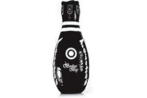 Fairtex Unfilled Bolsa Pesada para Muay Thai, Boxe, Kickboxing, MMA (HB10 Nero)