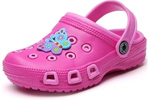 Vorgelen Gartenschuhe Unisex Kinder Clogs Pantoletten Mädchen Atmungsaktiv Hausschuhe Sandalen Jungen Badeschuhe Hohl Pantoletten rutschfeste Sommer Latschen