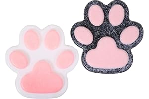 AMSNINK 2 Stück Katzenpfoten Squishy Set, Cat Paw Squishy, Perfekt für Mädchen und Jungen, Stressabbau-Spielzeug, Squishy Pfote XXL für Kinder und Erwachsene, Hochwertige Quetschspielzeuge