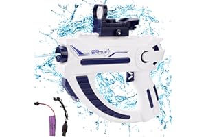 FOHYLOY Electric Water Gun Water Pistols for Kids, Automatic Water Guns, 32ft Long Range Watergun for Kids Adults, Automatic Water Pistol, Water Gun Toy Water Fighting Toys for Outdoor Summer Beach Pool