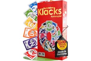 Alster- und ElbHarmonie bokstäver Klacks – ABC-kortspel för barn från 4 år | Pedagogiskt spel med djur och bokstäver