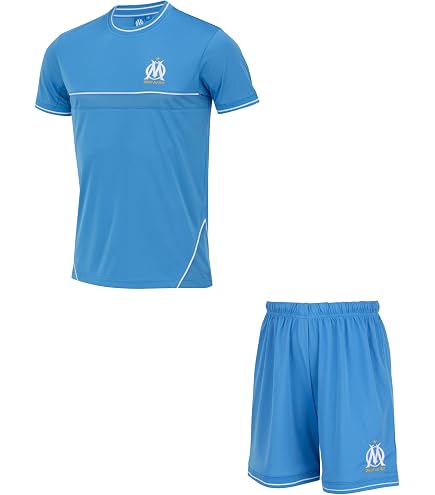 T-shirt OM Enfant – Finale UEFA Europa League 2018 – Collection Officielle, Taille 12 Ans, Coton, Pour Supporter Marseillais