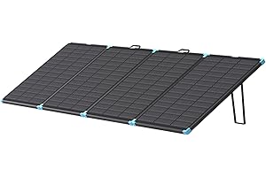 Renogy Solar Panels, 300W Portable Lightweight Solar Suitcase, N-Type 25% High Efficiency Foldable Solar Panel, Fast Installation with Kickstands, IP67 Waterproof for RV Camping Off-Grid Blackouts
