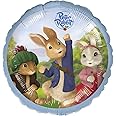 Amscan 9917976 - Peter Rabbit Television Round Foil Balloon - 18", Blue