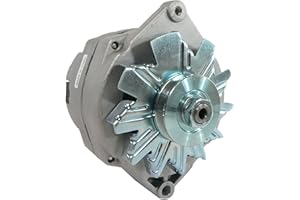Db Electrical Adr0335 Alternator For High Output Chevy One 1 Wire 105 Amp, High Output Chevy One 1 Wire 105 Amp Delco 10Si Self-Exciting, Bbc Sbc Chevy Alternator 105 Amp 1 Wire Ho by DB Electrical