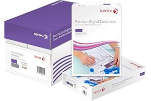 ‎XEROX Xerox 003R99108 Premium Digital Selbstdurchschreibepapier, 3 fach-Satz, vorsortiert Karton mit 5 Pack, weiß/gelb/rosa