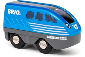 BRIO World - Tren Juguete con Retrofricción, Vehiculos y Medios de Transporte, Juguetes para Niños 3 Años o más, Juegos Educativos, Regalos para niños 3 años, Exclusivo Amazon