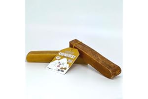 WufWuf Chewerest Extra Long-Lasting Yak Chew Sticks for Dogs (Large 2x135g) | Himalayan Cheese Bones | Hypoallergenic Natural Dental Stick for Large Dogs
