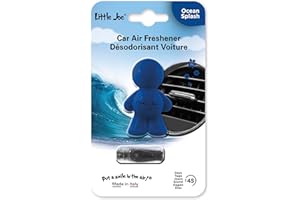 Little Joe Profumatore in gel Aroma Ocean Splash per l'aeratore dell'auto. Lunga durata, fino a 45 giorni. Profumo irresistibile e divertente per tutti i tipi di pubblico.