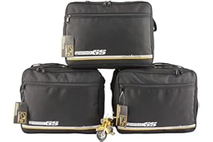 made4bikers Complete Set Inner Pockets TopCase and Case Suitable for BMW R1250GS R1250 GS LC from 2018 (K50)