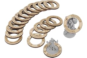 CZYY D & D - 106 indicatori di stato in legno, in 29 condizioni, ottimo strumento DM per dungeons & Dragons, Pathfinder e RPG miniature