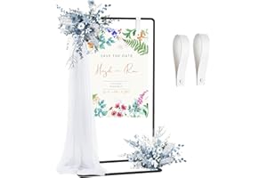 CZCPARY Soporte de exhibición de boda ajustable, letrero de bienvenida al aire libre, cartel de bienvenida, soporte de arco cuadrado (negro)