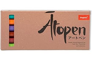 DINGBATS* NOTEBOOKS Dingbats - Ātopen Rotuladores Doble Punta - Anti-manchas Fineliner Bolígrafos, Rotuladores Punta Pincel - Trend Set